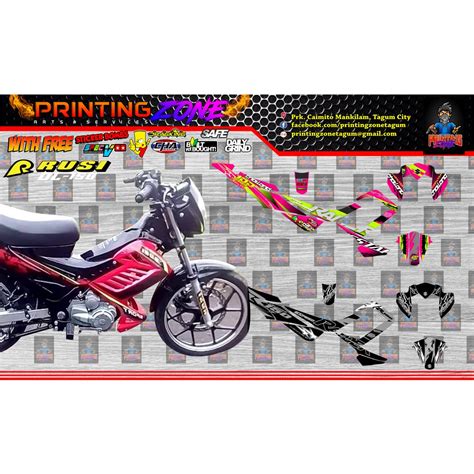 Rusi Dl 150 New Sticker Decals You Can Request Any Design And Color