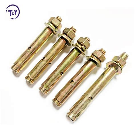 Zinc Plated Carbon Steel Sleeve Type Fixing Bolt Expansion Anchor Bolts