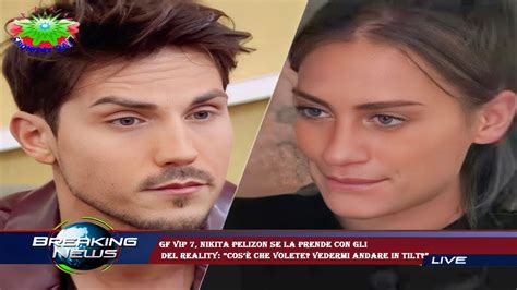 Gf Vip 7 Nikita Pelizon se la prende con gli del reality Cosè che