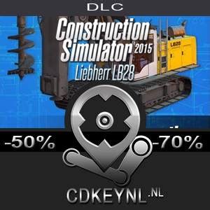 Kopen Construction Simulator 2015 Liebherr LB 28 CD Key Goedkoop