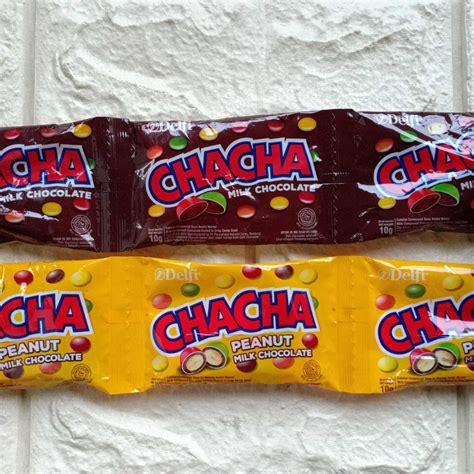 Jual Delfi Chacha Cha Cha Peanut Milk Chocolate Sachet Gr Coklat