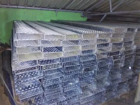 Steel Perforated Type Cable Tray Hot Dip At Rs Piece In Kolkata ID