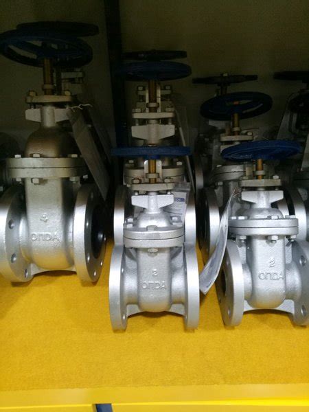 Jual GATE VALVE MERK ONDA 3 INCHI FLANGE JIS 10 K CAST IRON Di Lapak