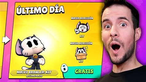 KIT NUEVO LEGENDARIO DISPONIBLE Y Ultima Oportunidad En BRAWL STARS