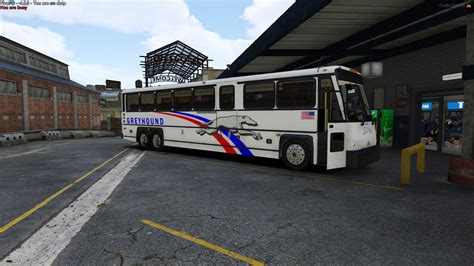 Greyhound Liveries For MCI D4500CT Coach Bus GTA5 Mods