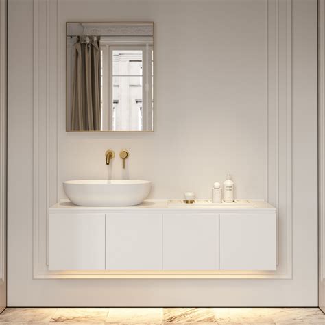 Luxor Bathroom Vanity Basin Storage Cabinet 1400 Mm Lusso