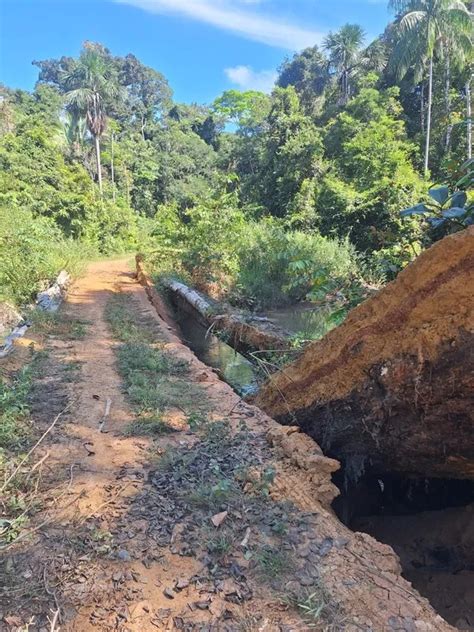 Após ponte sofrer sabotagem Governo Federal refaz acesso na Terra