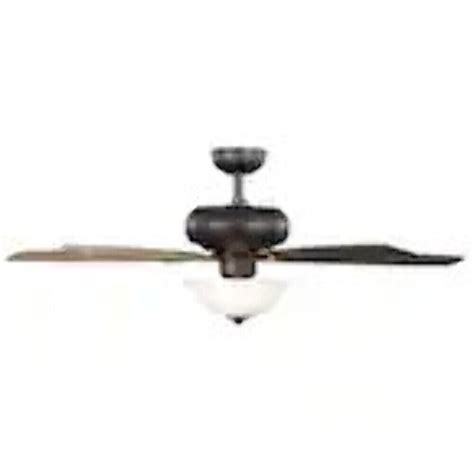 Hampton Bay Southwind Ii 52 In Indoor Led Bronze Ceiling Fan With Light Kit Re Ebay