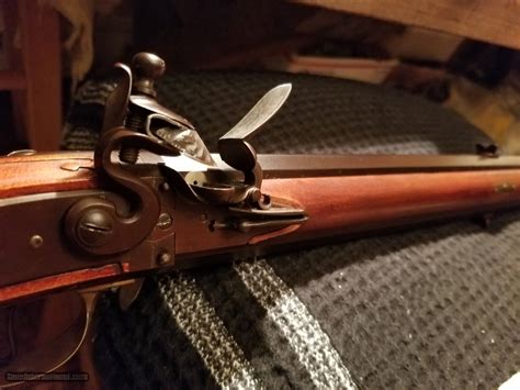 Kentucky Double Barrel Swivel Breech Flintlock With 45 Cal Barrel And