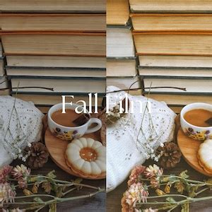 Fall Film Retro Lightroom Mobile Desktop Presets Autumn Presets