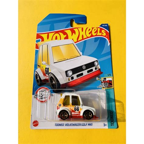 Jual HOTWHEELS HOT WHEELS TOONED VOLKSWAGEN GOLF MK1 PUTIH LOT B 2022