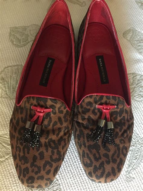 Dana Buchman Sabine Cheetah Print Loafers Size 10 Gem