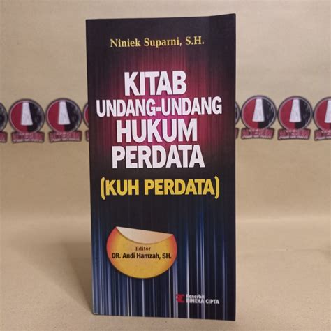 Jual Buku Kitab Undang Undang Hukum Perdata Kuh Perdata Niniek