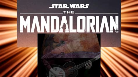 The Mandalorian Main Theme Fingerstyle Cover With Artwork Star Wars