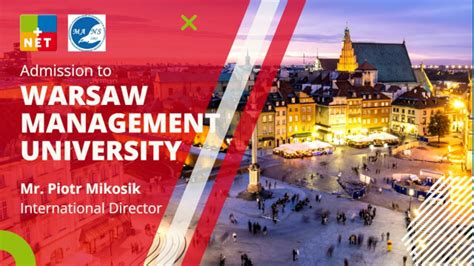 Study in Poland - Warsaw Management University - NET24