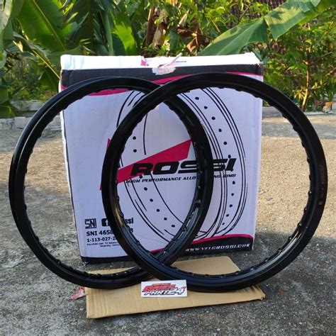 Jual Velg Rossi Hitam 160 185 17 Velg Pelek Rossi Wm Hitam Kilap 160