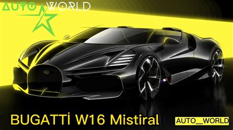 2023 Bugatti W16 Mistral Bugatti W16 Mistral Auto Bugatti W16 Mistral