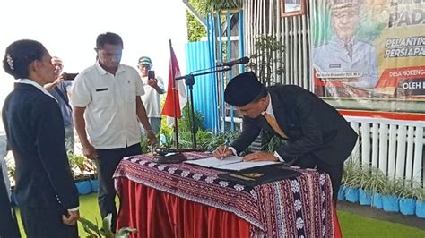 Begini Tugas Penjabat Kepala Desa Persiapan Yang Dilantik Pj Bupati