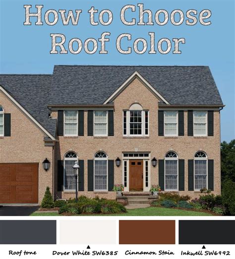 How To Choose Roof Color For Red Brick House