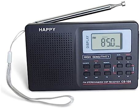 Yarnow Mini Radio Radios Ondes Courtes Radios Portables Radio