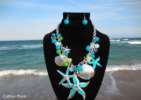 Do You Need A New Necklace This Aqua Marine Starfish Necklace Will