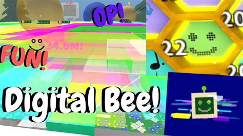 Digital Bee Is Finally Out It S Insanely Fun And Op Roblox Bee Swarm