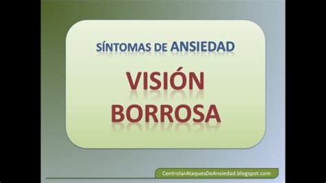 Mareos y Visión Borrosa Cómo la Ansiedad Puede Afectar tu Salud Visual