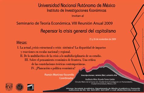 Actividades IIEc UNAM inv económicas