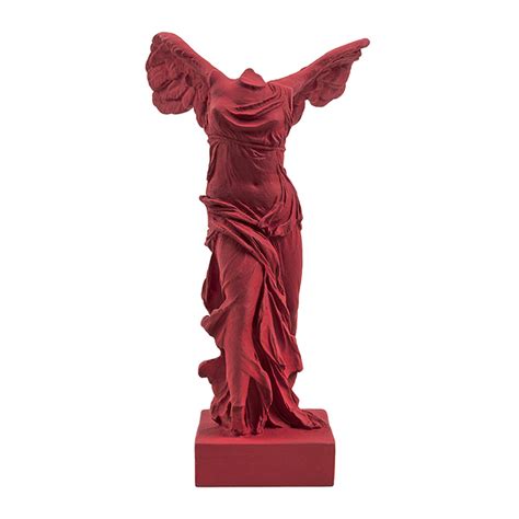 Victoire De Samothrace Cm Rouge Sombre Boutiques De Mus Es