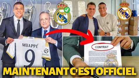 C EST OFFICIEL C EST CONFIRMÉ MBAPPÉ EST DÉJÀ DU REAL MADRID