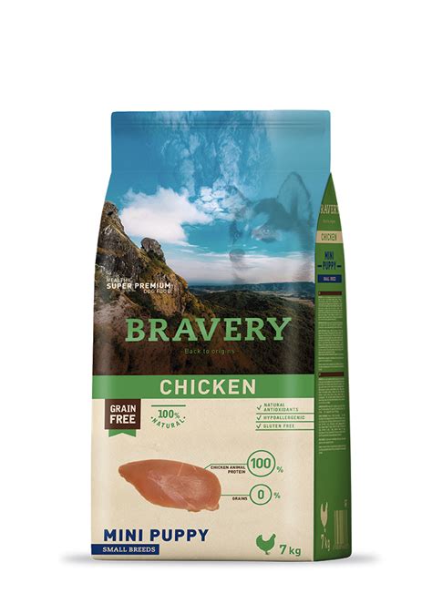 Bravery Pienso Para Perros Cachorro Pollo Kg Mini Puppy Tienda