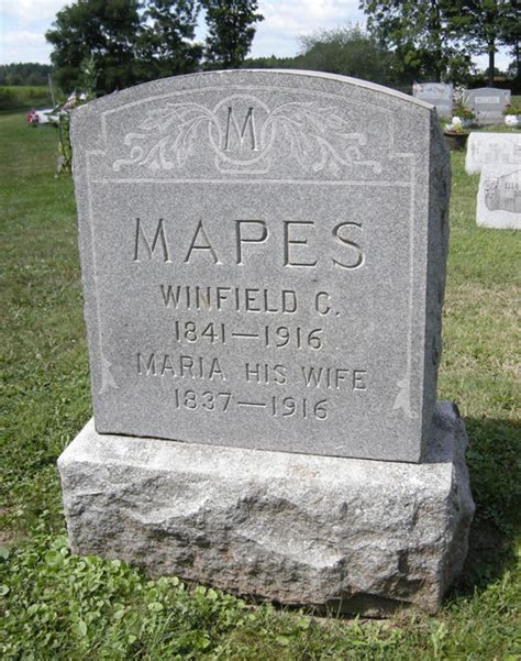 Winfield C Mapes Find A Grave Memorial