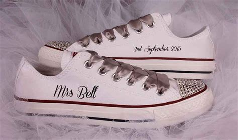 Bridal Converse Shoes - Custom Wedding Converse