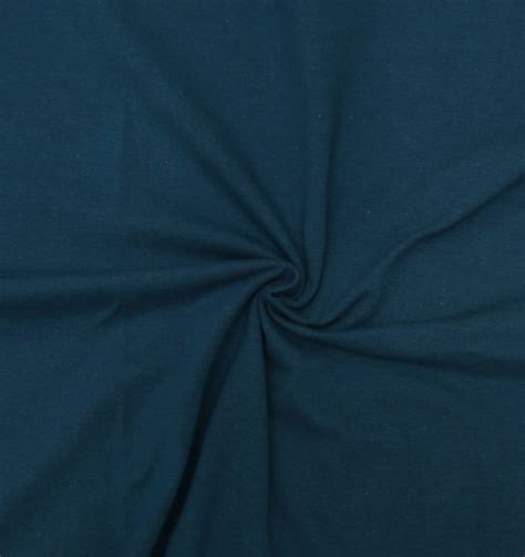 Cotton Knit Single Jersey Dark Teal Fabricstore