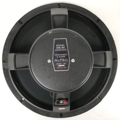 Altec Lansing Speaker A Woofer Reverb