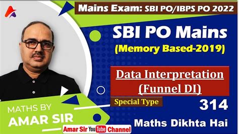 Mains Exam Data Interpretation Funnel Di Ibps Po Sbi Po Mains