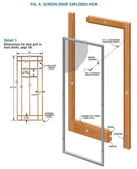 How To Build A Screen Door Artofit