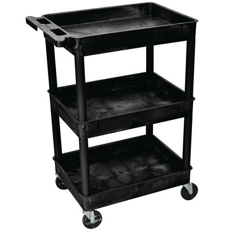 150kg Heavy Duty Plastic Tray Trolleys ESE Direct