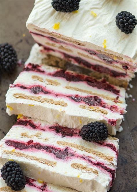 Lemon Blackberry Icebox Cake Recipe In 2024 Icebox Cake Dessert