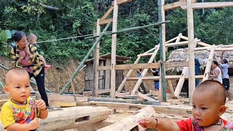 Video Compilation 20 Days Of Effort To Build A Solid House Of A Poor