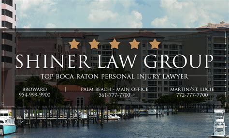 Top Boca Raton Personal Injury Lawyer Shiner Law Group