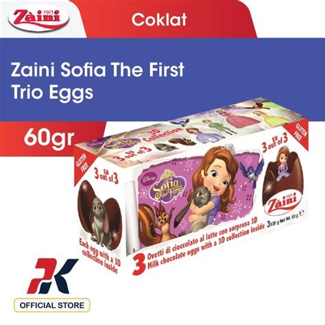 Jual Zaini Surprise Egg T Sofia Trio Eggs G Shopee Indonesia