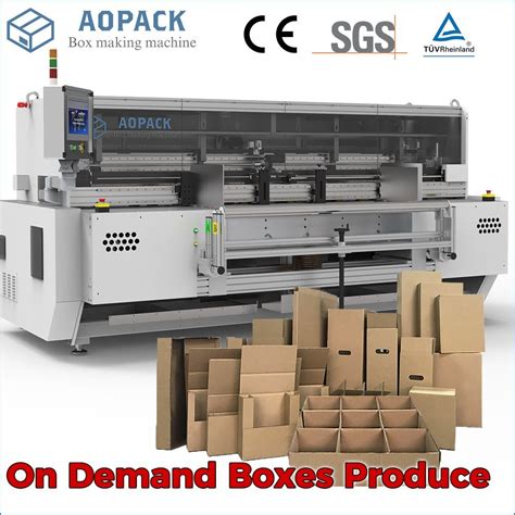 Revolutionize Your Box Production With Aopack Carton Making All In One