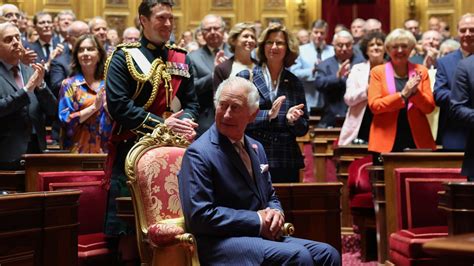 King Charles III Makes A Stop At The Fire Damaged Notre Dame Cathedral