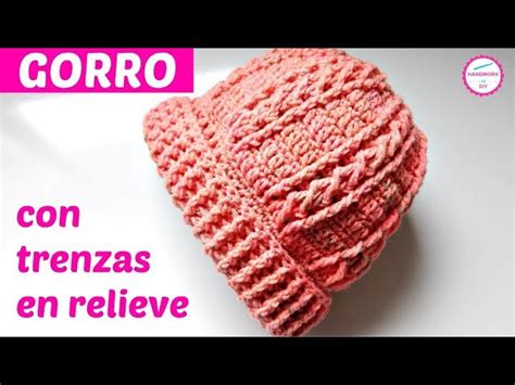 COMO TEJER GORRO A CROCHET CON TRENZAS EN REVIELE ichaowu 愛潮物