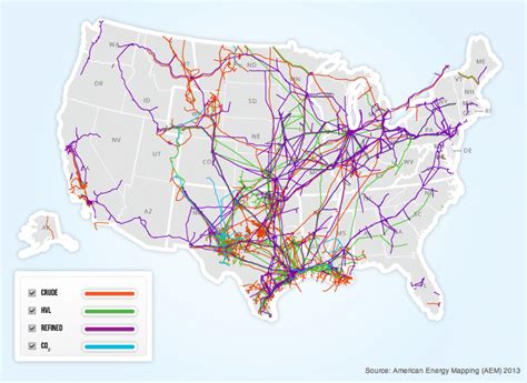 2016 Pipeline News Coverage Visualizing North Americas Energy Sector