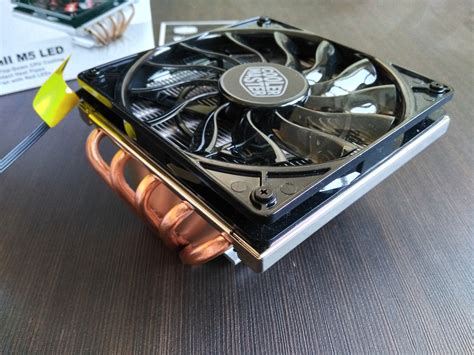 فن پردازنده cooler master geminii m5 CPU fan