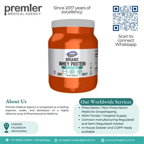 Organic Whey Protein Powder At Rs 5800 Organic Whey Protein In Nagpur