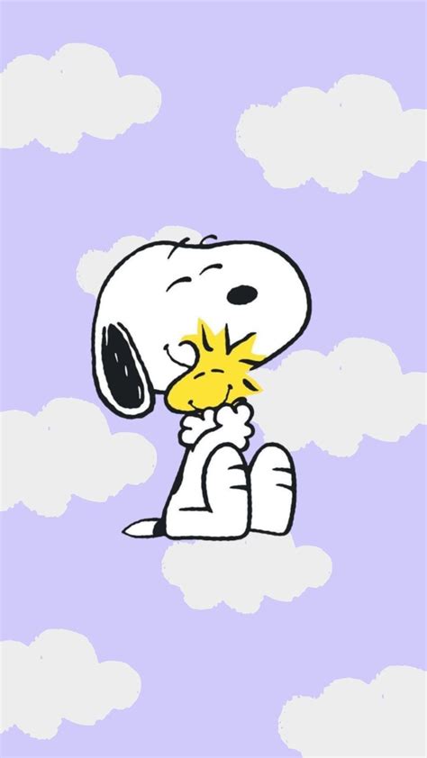 Wallpaper Snoopy Nubes Fondo De Pantalla Snoopy Reloj Snoopy