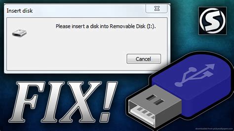 Please Insert A Disk Into Removable Disk Fix 2020 YouTube